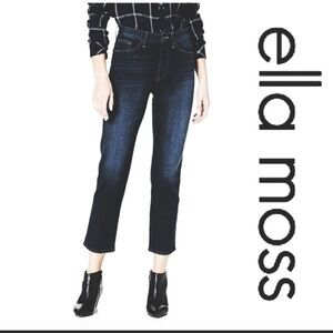 Anthropologie | Ella Moss High Rise Slim Straight Ankle Jeans